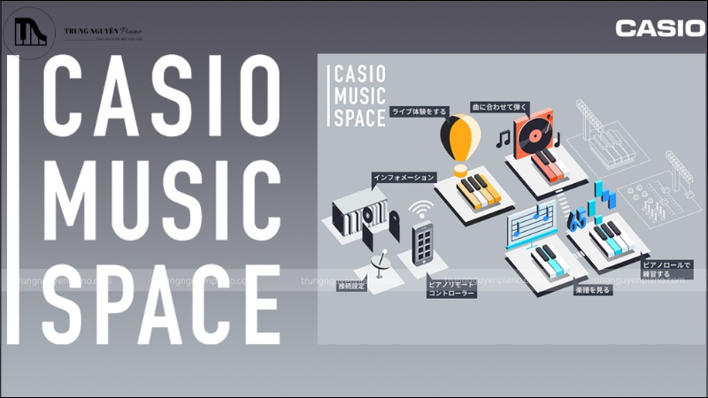 Đàn piano điện casio của nước nào? Chất lượng có đáng mua không? 15 App Casio Music Space