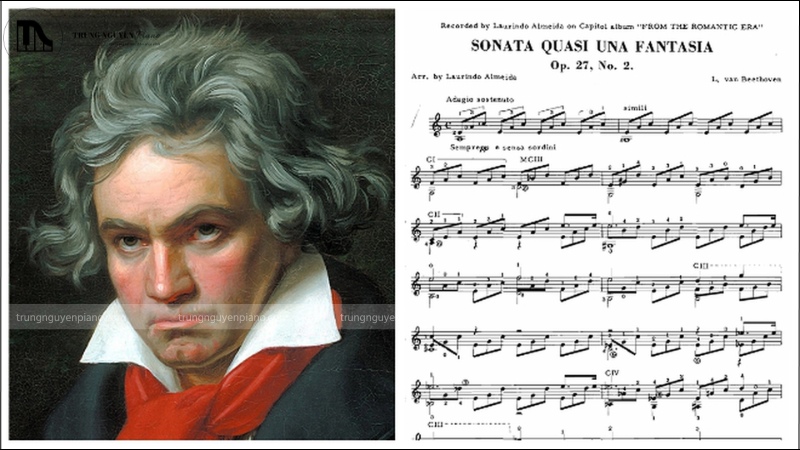 Bản Sonata in C thứ, Op 27, số 2 ‘Moonlight’ của Beethoven