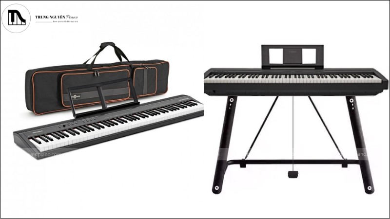 Hai mẫu đàn piano điện phổ biến