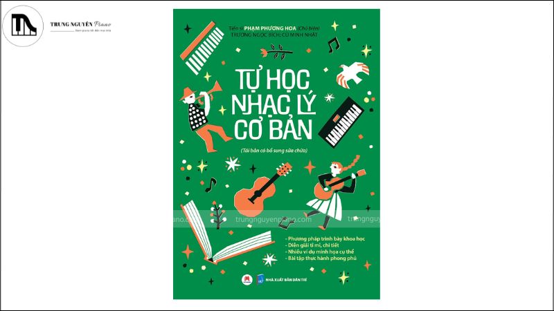 Top 4 sách học nhạc lý piano cơ bản người mới bắt đầu cần biết 2 Sách Tự Học Nhạc Lý Cơ Bản - TS. Phạm Phương Hoa, Trương Ngọc Bích, Cù Minh Nhật