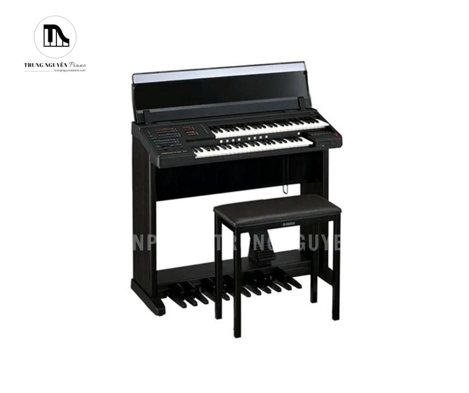 Đàn 2 tầng Electone Yamaha EL200 thiết kế truyền thống, gọn gàng