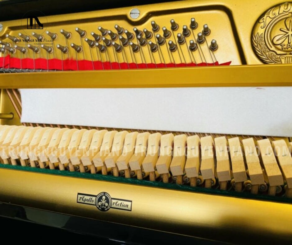 Đàn Piano Apollo A3 7 Đàn Piano Apollo A3 với búa đàn được làm từ lông cừu cao cấp