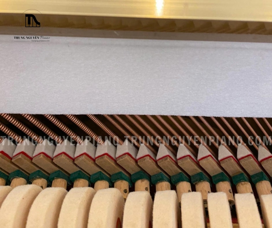 Đàn Piano Apollo A3 4 Đàn Piano Apollo A3 được đánh giá cao về chất lượng âm thanh trong trẻo, vang sáng