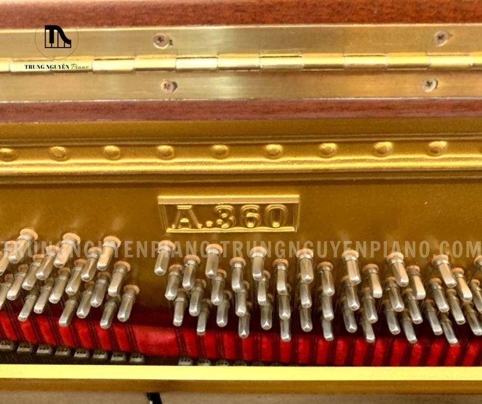 Đàn Piano Apollo A360 4 Đàn Piano Apollo A360 mang đến âm thanh phong phú, biểu cảm và cân bằng