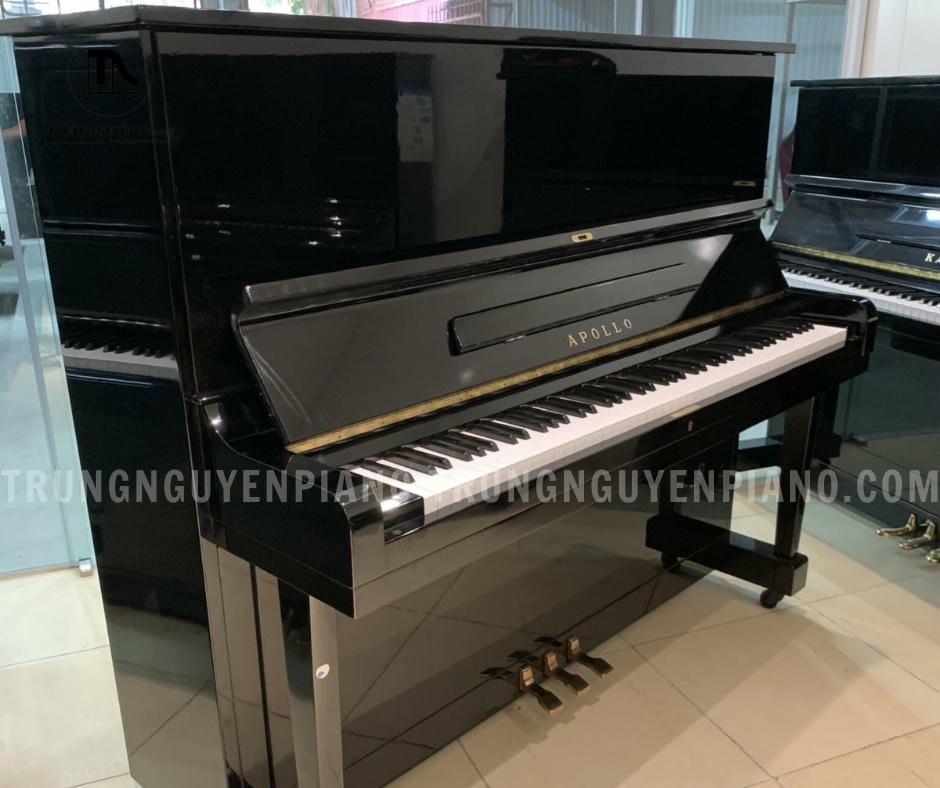 Đàn Piano Apollo A6 được chế tác từ gỗ tự nhiên cao cấp, mang lại vẻ đẹp sang trọng