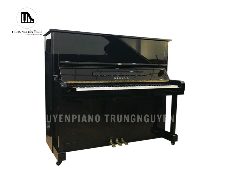 Đàn Piano Apollo A8 có vỏ ngoài được làm từ gỗ tự nhiên cao cấp
