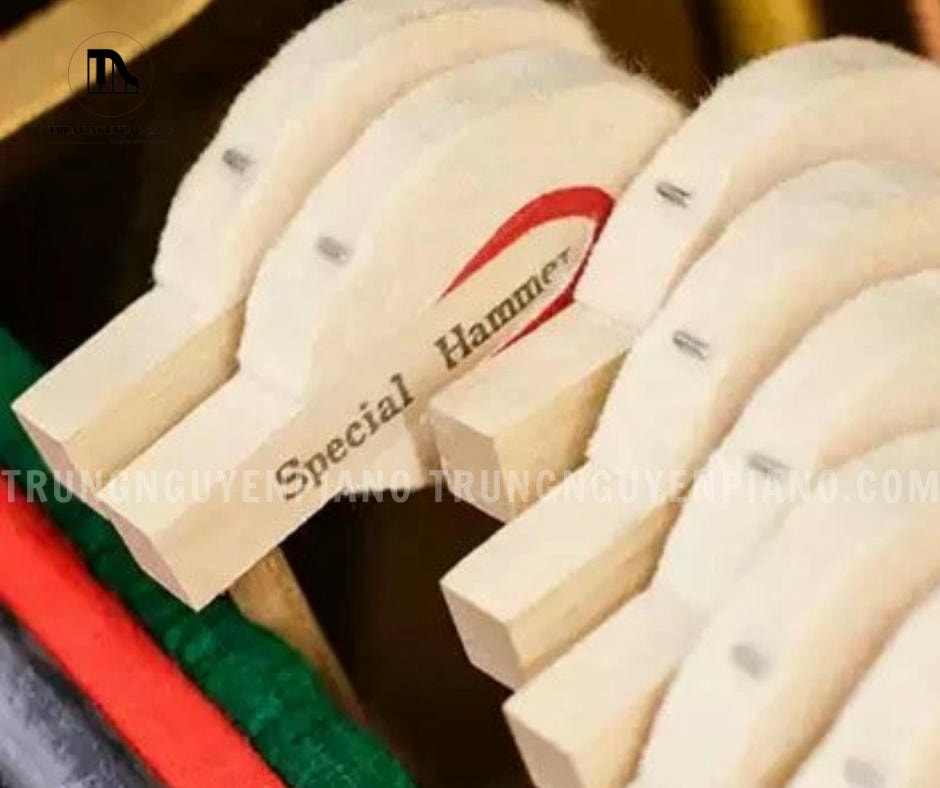 Đàn Piano Apollo MU700 5 Đàn Piano Apollo MU700 có búa đàn được làm từ lông cừu tự nhiên chất lượng cao