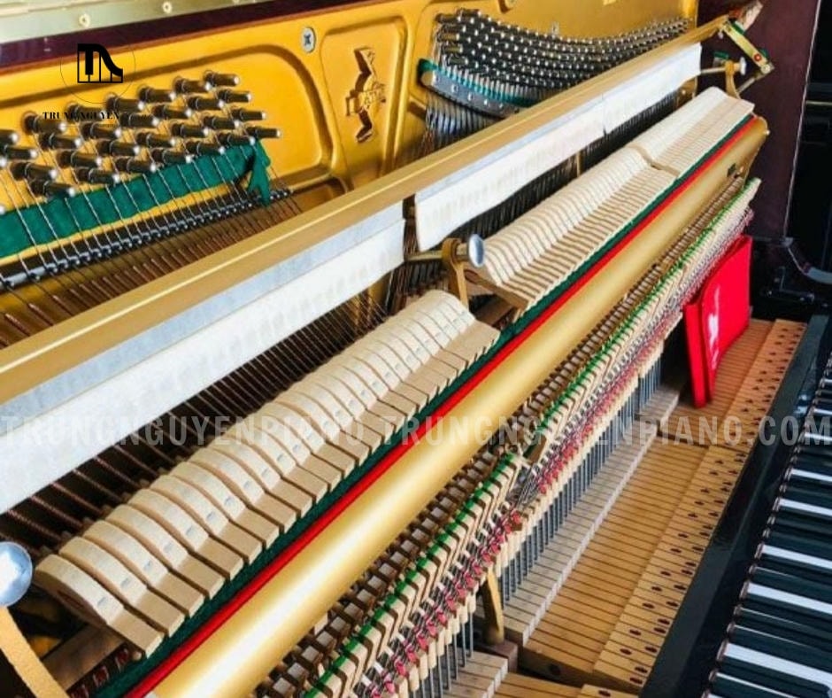 Đàn Piano Atlas NA605 11 Đàn Piano Atlas NA605 có hệ thống búa đàn chất lượng cao