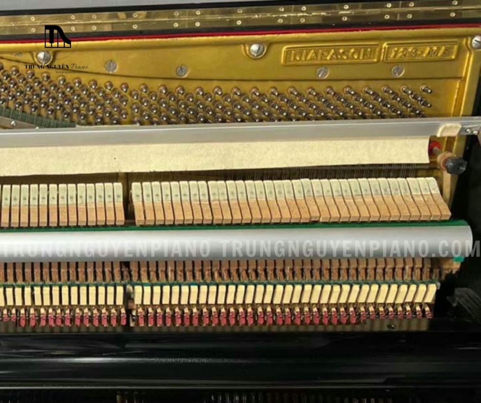 Đàn Piano Diapason 126ME sở hữu âm sắc du dương, trầm ấm và ngân vang