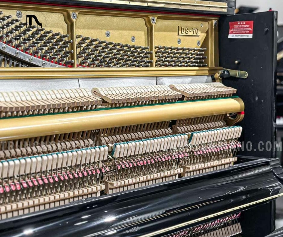 Đàn Piano Kawai DS70 6 Đàn piano Kawai DS70 mang đến âm thanh trầm ấm, sâu lắng, dễ chịu và thư giãn