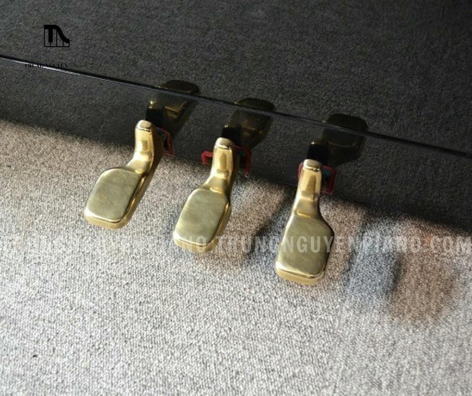 Đàn Piano Rolex KR27 11 Đàn piano Rolex KR27 sở hữu hệ thống 3 pedal cao cấp