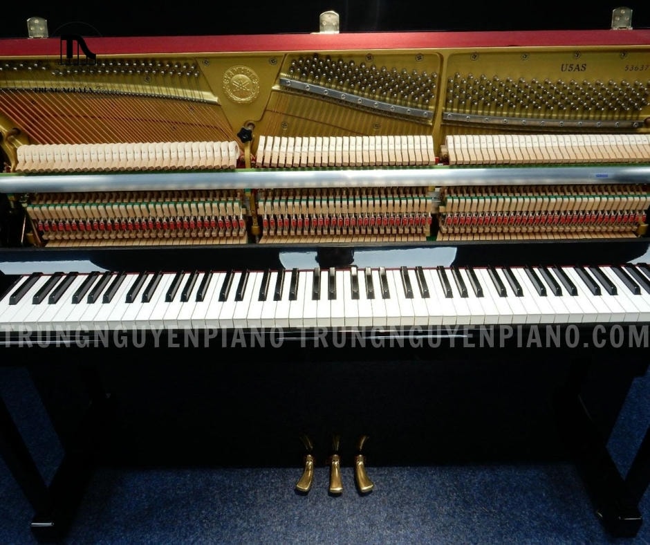 Đàn Piano Yamaha U5AS nổi bật với chất lượng âm thanh sống động và vang sáng