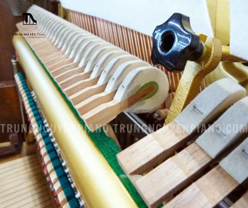 Đàn Piano Yamaha W201 11 Búa đàn Piano Yamaha W201 từ lông cừu