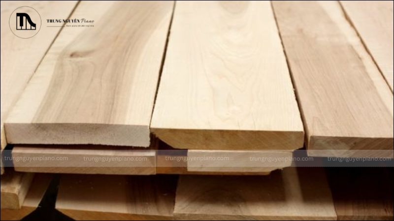 Gỗ thích (Maple), gỗ gụ (Mahogany) và các loại gỗ cứng khác