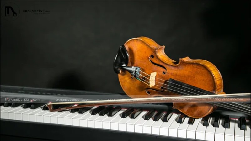 Piano và violin là 2 nhạc cụ thường xuyên được kết hợp với nhau