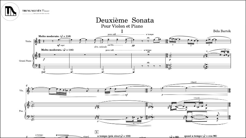 Sonata Violin số 2 của Bartók