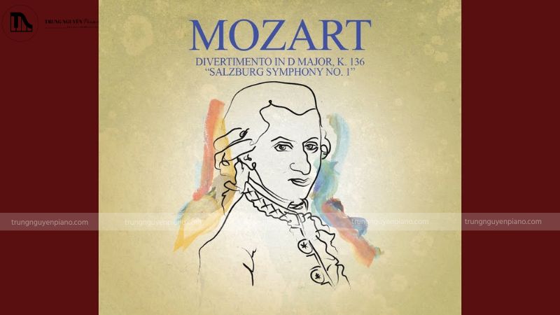 Top 10 bản nhạc piano tập trung làm việc cho năng suất cao 3 Nghe thử ngay Salzburg Symphony No. 1 (‘Divertimento in D major’) của Mozart