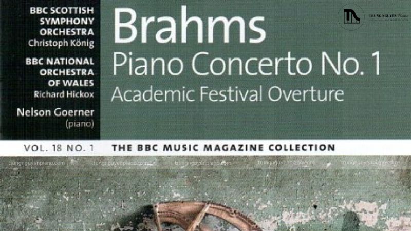Top 10 bản nhạc piano tập trung làm việc cho năng suất cao 5 Academic Festival Overture – Brahms là piano tập trung làm việc có giai điệu nhanh