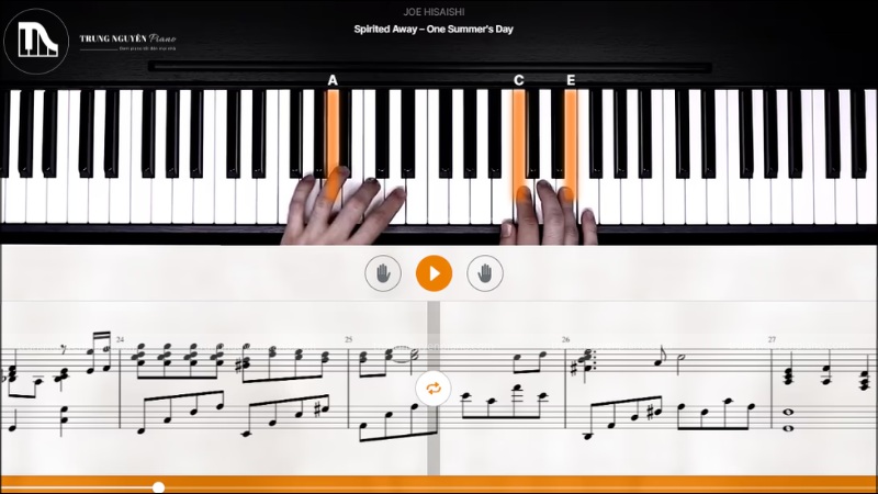 Ứng dụng tự học đàn Piano Flowkey