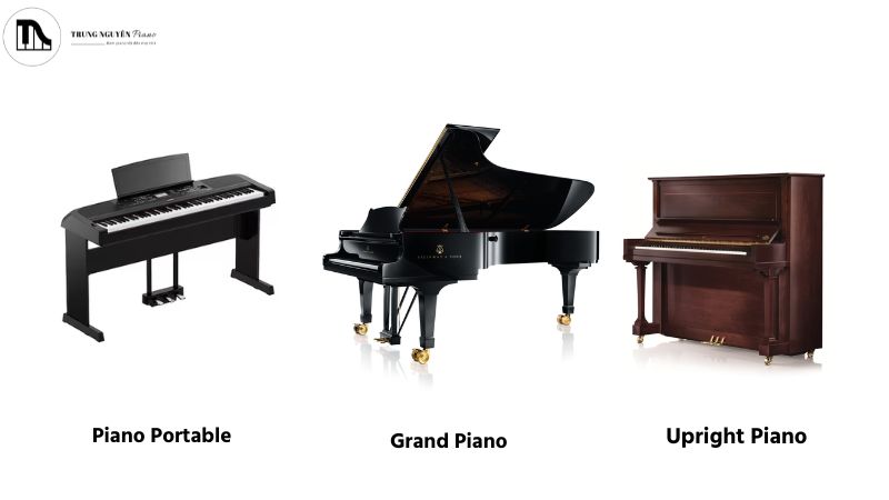 Tìm hiểu về Piano Portable - Sự lựa chọn linh hoạt cho người yêu âm nhạc 4 So sánh Piano Portable với Upright và Grand Piano