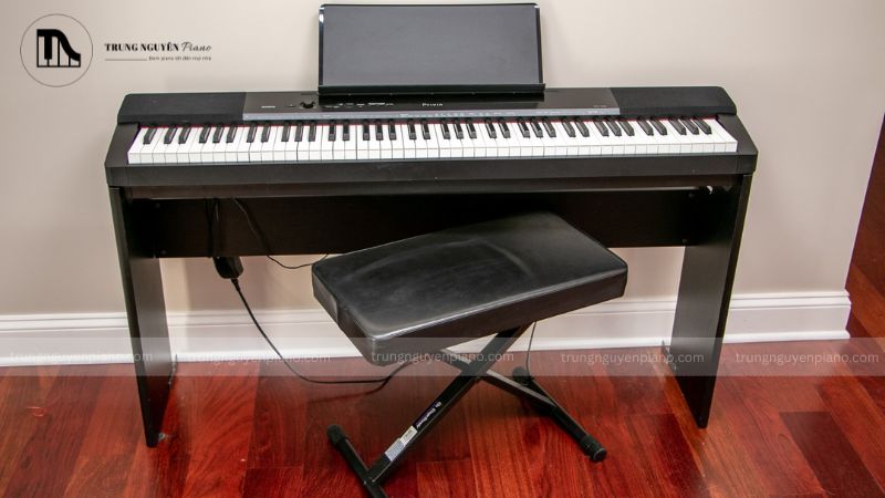 Bàn phím Tri-sensor Scaled Hammer Action II của Casio PX-150