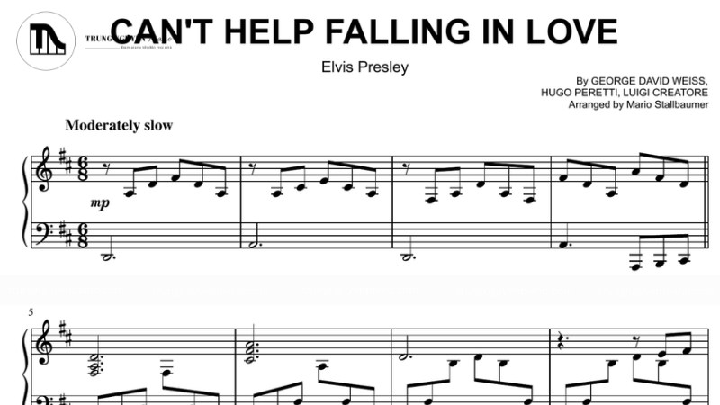 Can't Help Falling in Love – Elvis Presley (1961)