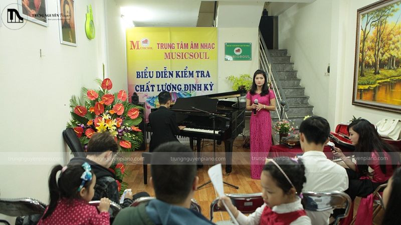 Top 10 trung tâm piano tại Hà Nội, TP HCM uy tín hàng đầu 6 Buổi biểu diễn kiểm tra định kỳ tại trung tâm âm nhạc MUSICSOUL