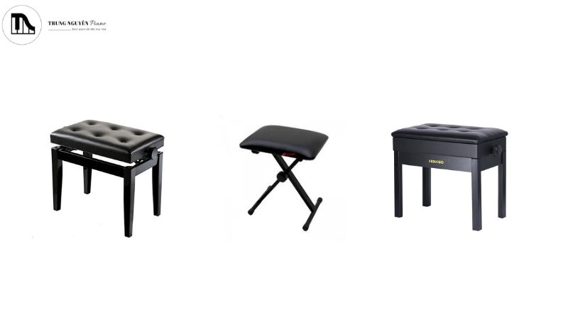 Sử dụng các loại ghế piano có thể điều chỉnh độ cao