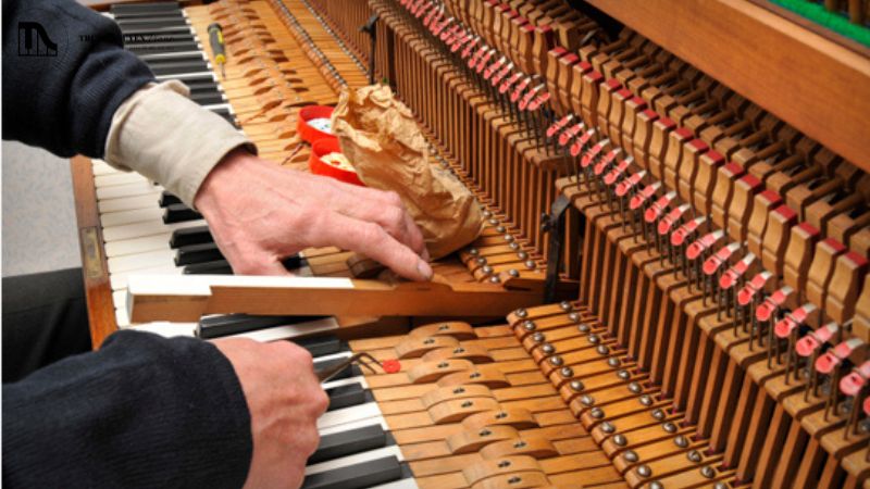Linh kiện piano cơ cũ Nhật Bản thường hư hỏng