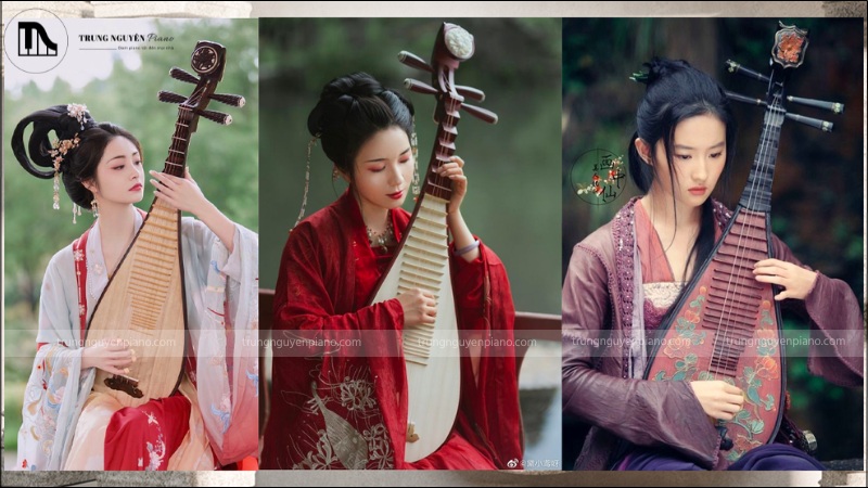 Đàn tỳ bà là một nhạc cụ dây gảy của người phương Đông được phổ biến nhất ở Trung Quốc