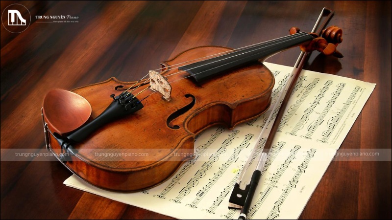  Đàn violin, còn được gọi là vĩ cầm, là một loại nhạc cụ dây cột cầm được chơi bằng cách cầm còn và kéo cần.
