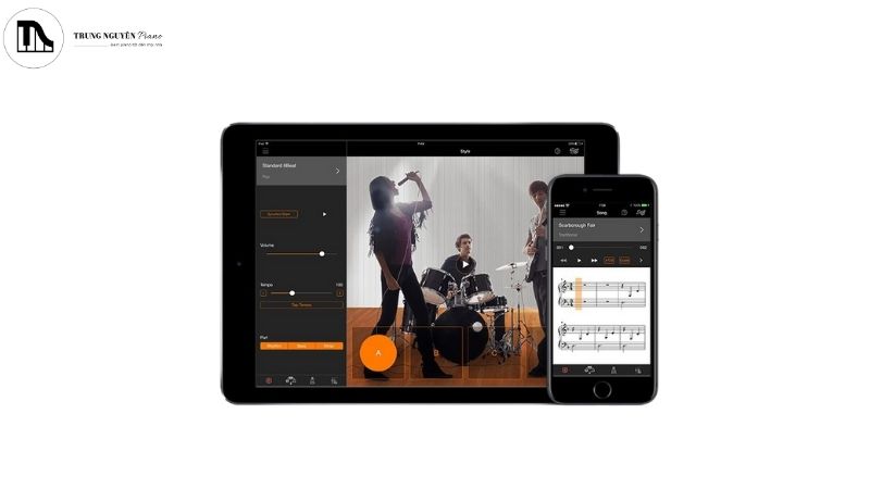 Giao diện của Smart Pianist