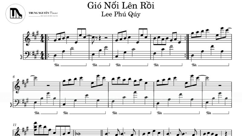 Đọc sheet nhạc piano nhanh: Mẹo hình ảnh hóa dễ làm! 1 Sheet nhạc pinano đơn giản và phổ biến hiện nay