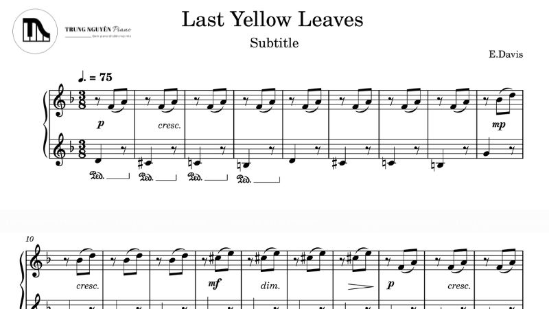 Đọc sheet nhạc piano nhanh: Mẹo hình ảnh hóa dễ làm! 8 Năm dòng kẻ trên khuông nhạc Khóa Sol