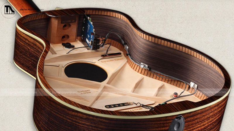 Hộp cộng hưởng có vai trò quan trọng trong Guitar