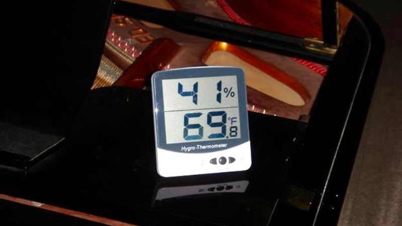 Kiểm soát độ ẩm đàn piano cơ - 3 bí quyết từ chuyên gia 2 Độ ẩm và nhiệt độ có ảnh hưởng không tốt đến đàn piano