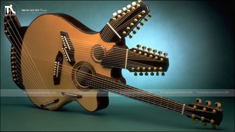 Nhạc cụ độc lạ: Định nghĩa, phân loại và các điểm đặc biệt 12 Đàn gutar có thiết kế độc lạ