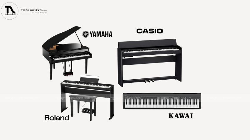 Một số thương hiệu piano nổi tiếng