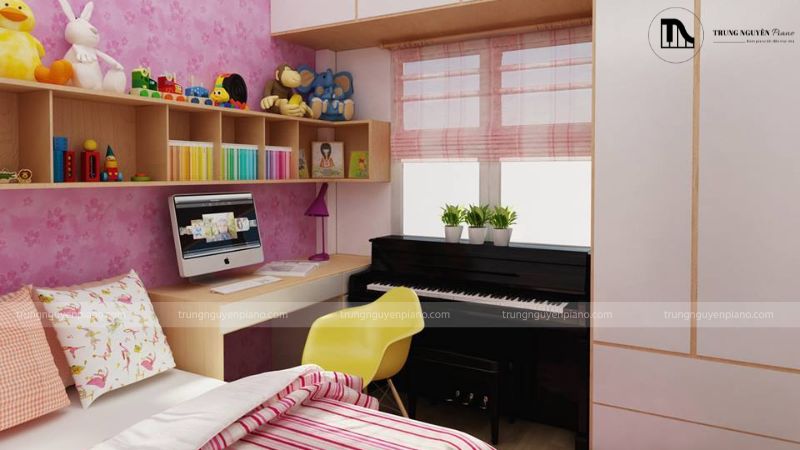 Chọn không gian phù hợp trong nhà để đặt piano