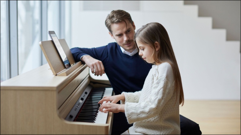 Piano điện AI dành cho người mới bắt đầu học piano 