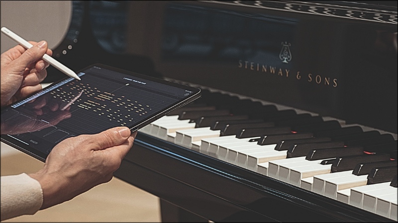 piano điện AI phân tích kỹ thuật chơi piano