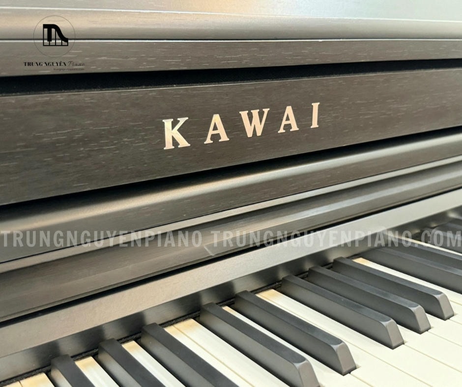 Piano Điện Kawai CA4900GP có bề mặt phím được phủ lớp ngà voi và gỗ mun tổng hợp