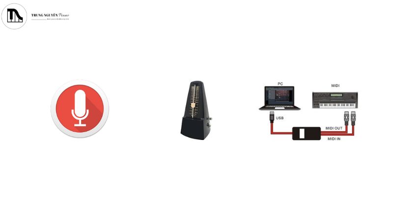 Các tính năng khác nhau của piano điện