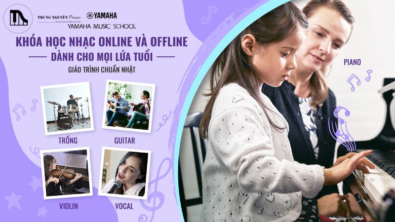 Top 5 trung tâm dạy Piano TPHCM uy tín 2025: Đánh giá, Học phí 3 Trung tâm dạy Piano TPHCM Yamaha Music School