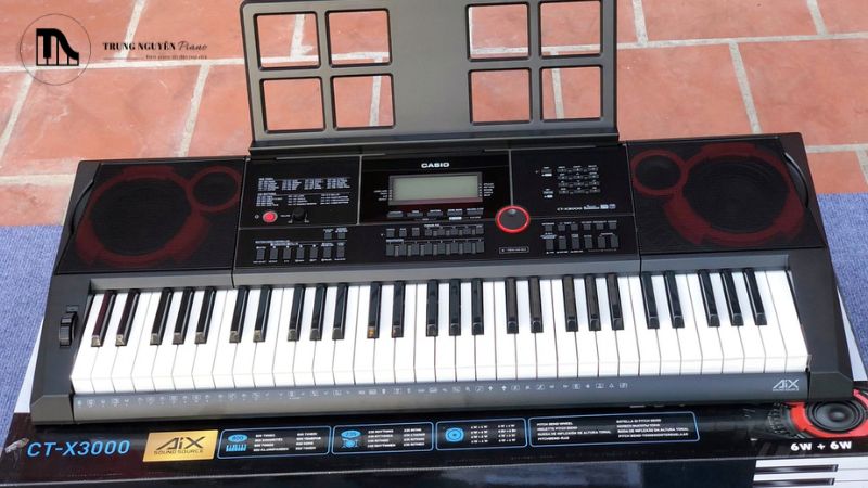 Review Casio CT-X3000: Đánh giá chi tiết - Có đáng mua? 3 Casio CT-X3000 cung cấp một thư viện âm thanh vô cùng phong phú