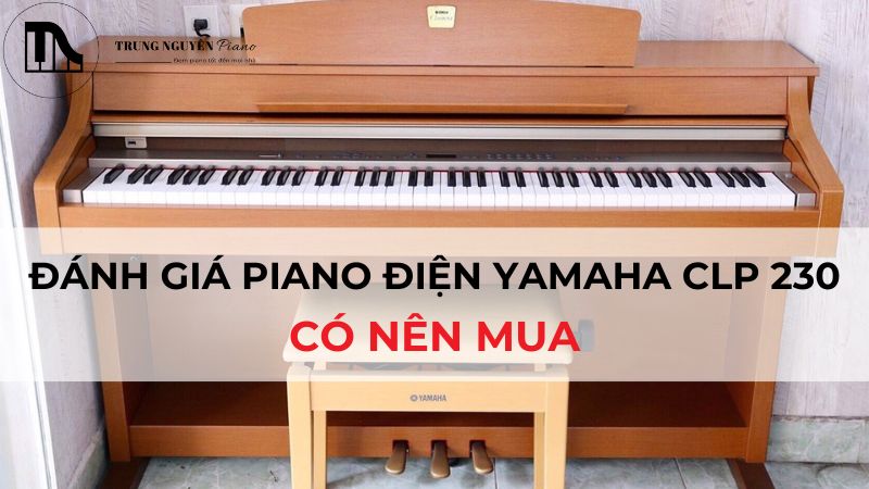 Đánh giá Piano Điện Yamaha CLP 230: Có nên mua năm 2025?
