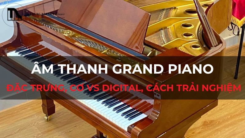Âm thanh Grand Piano: Đặc trưng, cơ vs digital, cách trải nghiệm