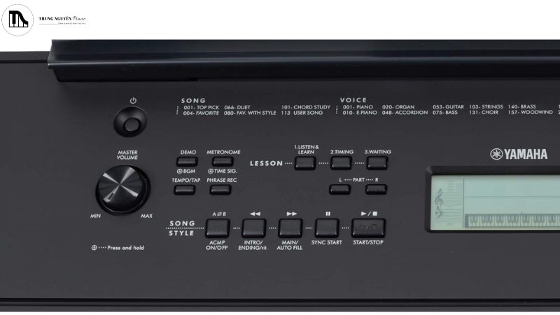 Cách sử dụng điệu (style) đàn organ: từ A-Z chi tiết 3 Cụm các nút điều khiển điệu trên đàn organ