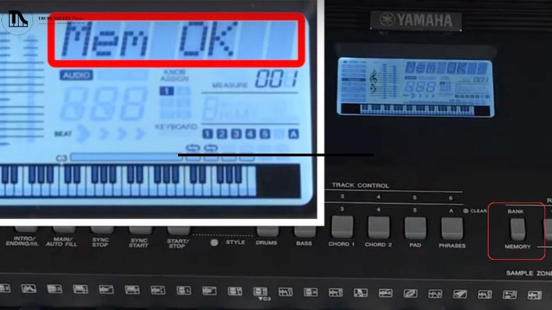 Cách sử dụng điệu (style) đàn organ: từ A-Z chi tiết 6 Registration Memory/ Bank trên bảng điều khiển đàn organ