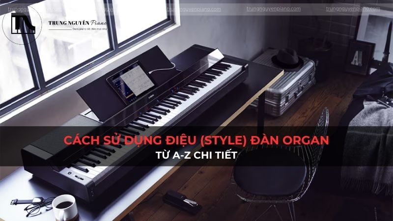 Cách sử dụng điệu đàn organ: từ A-Z chi tiết